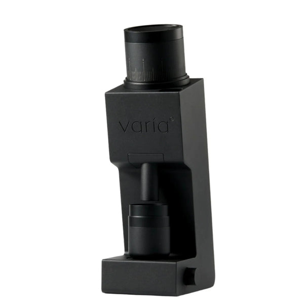Varia VS6 Kaffeemühle Schwarz – Single Dosing Mühle für Espresso und Filterkaffee
